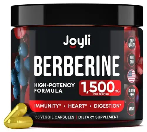 Berberine Supplement - Berberine 1500MG for Diet, GI Health & Water Loss - Pure Berberine JOYLI Nutrition Au supplements