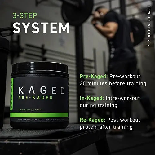 Kaged Original Pre Workout Powder | Krisp Apple | Pre-Kaged | Formulated with Creatine Kaged Au supplements