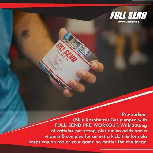 FULL SEND Pre Workout Powder with Beta Alanine, Preworkout Energy Supplement FULL SEND Au supplements