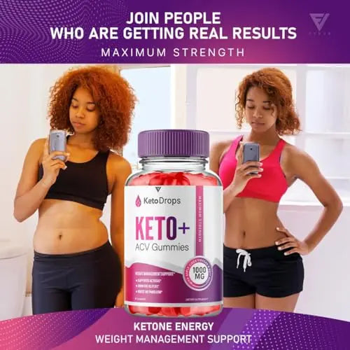 (5 Pack) Keto Drops ACV Gummies, Ketodrops Keto ACV Gummies Advanced Weight Loss Fyvus Au supplements