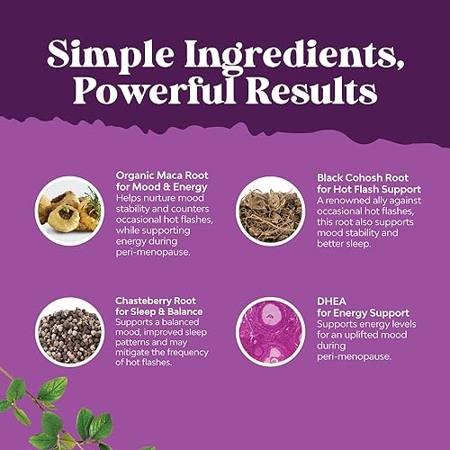 Complete Perimenopause Supplement for Women - Multibenefit Menopause Relief Natures Craft Au supplements