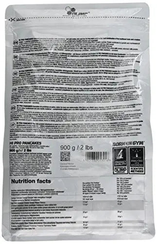 Olimp Labs Hi Pro Protein Pancakes in Powder, Coconut Flavour, 900 g OLIMP SPORT NUTRITION Au supplements