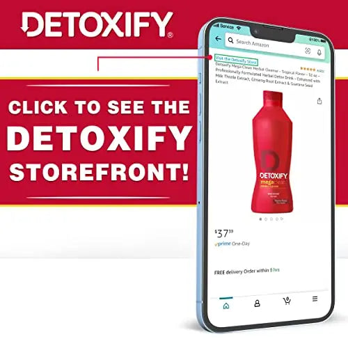 Detoxify – Xxtra Clean Herbal – Tropical Fruit Flavor - 20 oz – Professionally Formulated Detoxify Au supplements