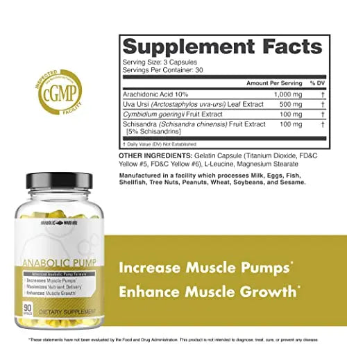 Anabolic Pump, Advanced Pump Formula, Increase Muscle Pumps, Maximize Nutrient Anabolic Warfare Au supplements