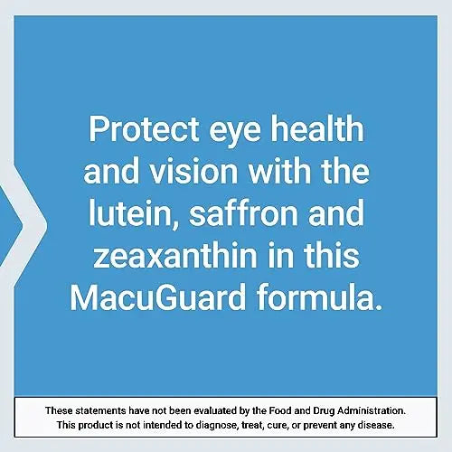Life Extension MacuGuard Ocular Support with Saffron – Eye Health Supp Life Extension Au supplements