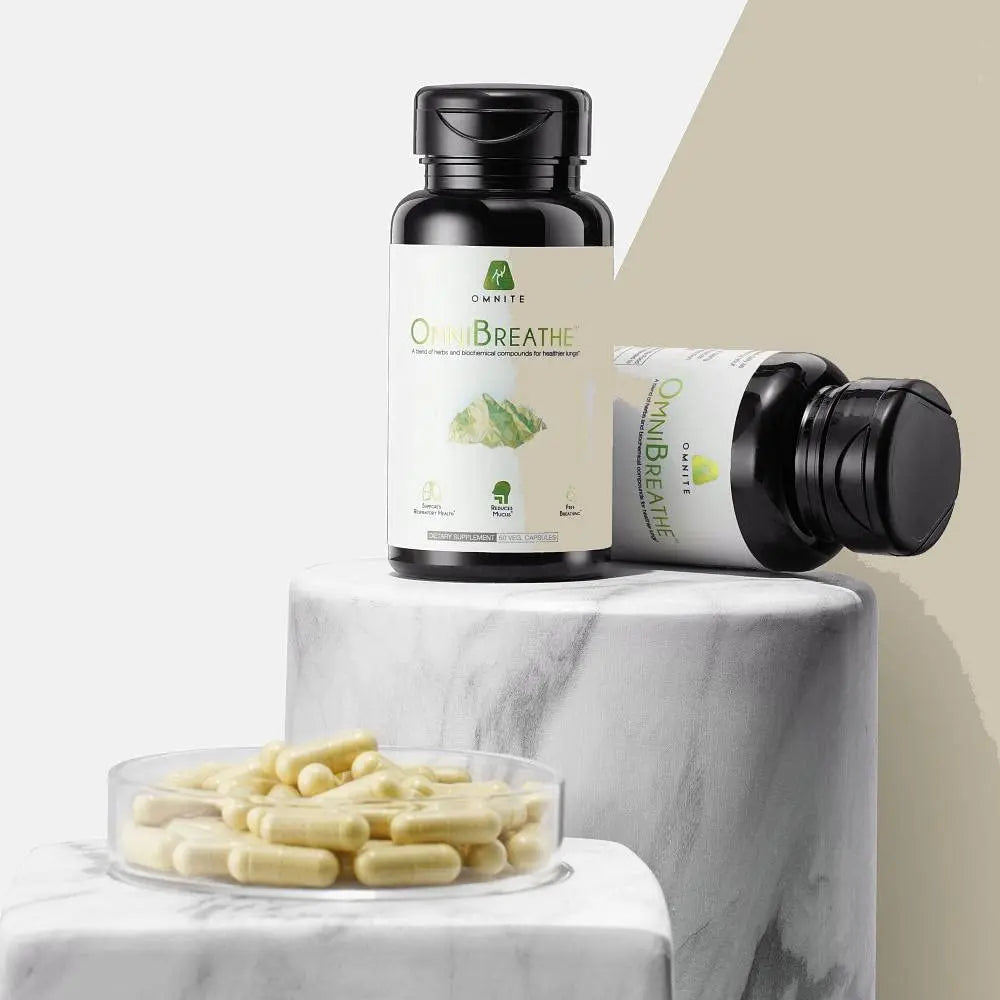 Omnite OMNIBREATHE Respiratory Health Supplement,Inhaler Mate,Support Quit Smoking Omnite Au supplements