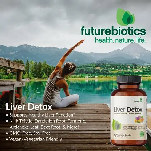 Futurebiotics Liver Detox Advanced Detox & Cleanse Formula Supports Healthy Liver Function Futurebiotics Au supplements