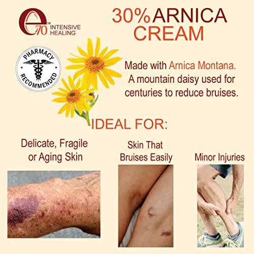 e70 Arnica Cream & Roll-On for Visible Bruise Relief, soothes Stiffness, Calms Swelling Formula e70 Au supplements