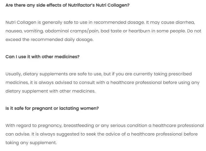 (Buy one, get one Free) Nutrifactor: Collagen: for Healthy Skin Nutrifactor Au supplements