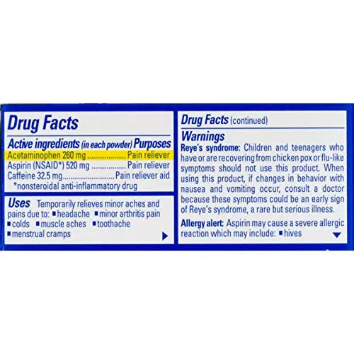 Goody's Extra Strength Powders | Fast Pain Relief | Aspirin & Caffeine | 24 Count Goody's Au supplements