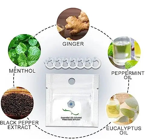 14Pcs Superslim S_limming & Detoxifying Essential Oil Ring, Firming Essential Oil Ring Heath Secret Au supplements