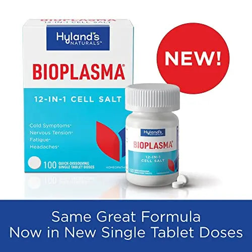 Hyland's Naturals Bioplasma Cell Salts Tablets, Natural Homeopathic Combination Hyland's Au supplements
