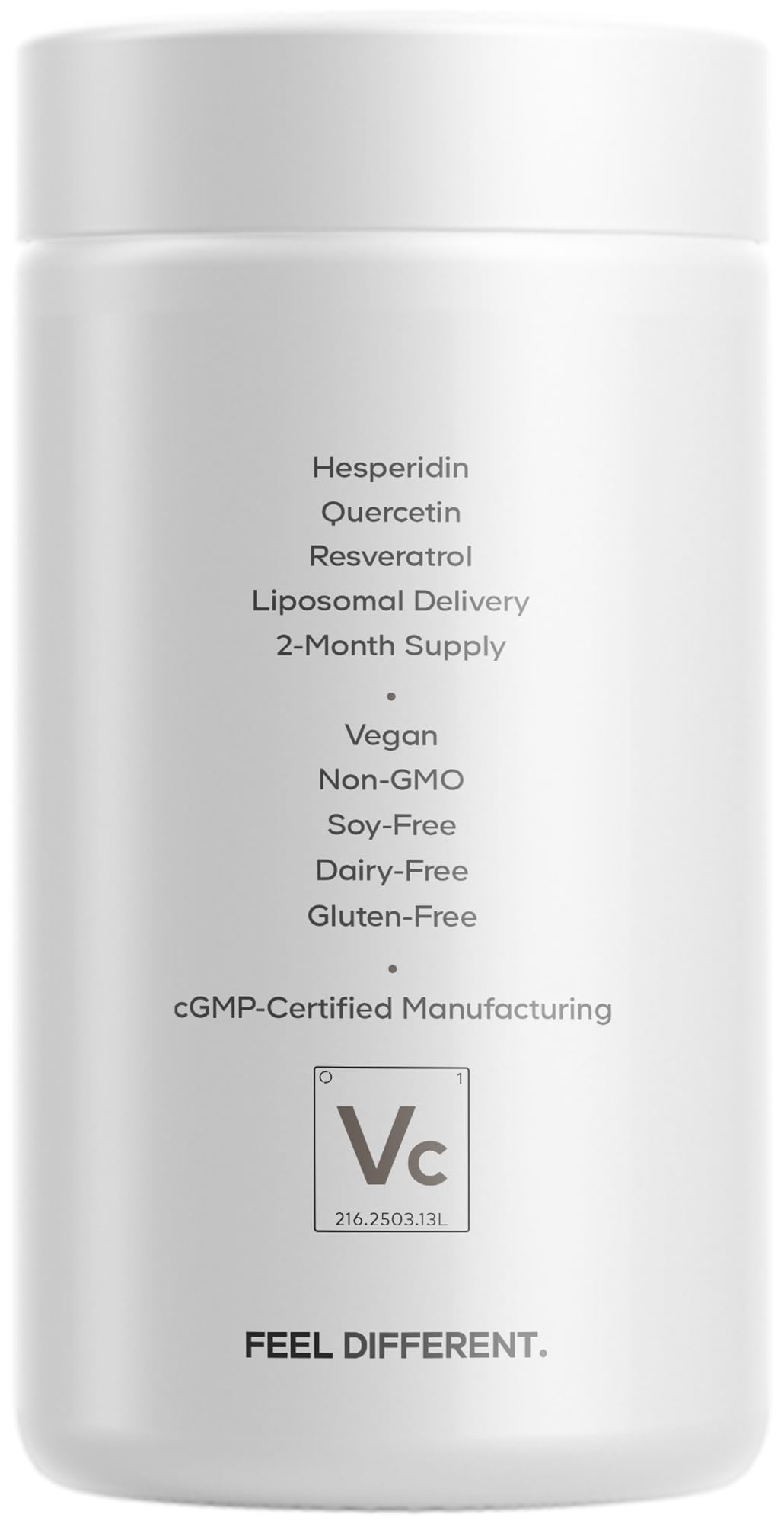 Codeage Liposomal Vitamin C+ Platinum - 1000 Mg Vitamin C Vitamins, Glutathione, NAC (N Acetyl Cysteine), Resveratrol, CoQ10, Rutin, Elderberry, Quercetin, Rosehip, Citrus Bioflavonoids - 180 Capsules Codeage Au supplements
