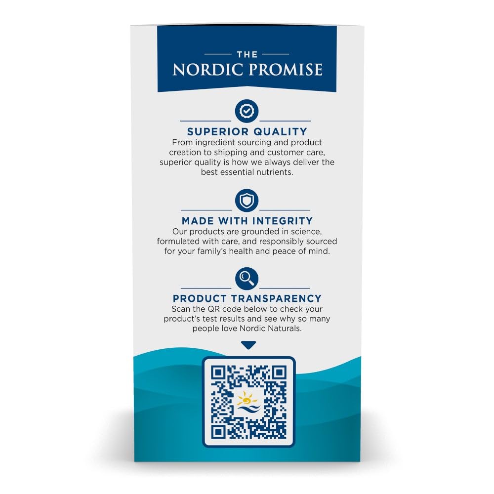 Nordic Naturals Ultimate Omega 2X, Lemon Flavor - 120 Soft Gels - 2150 mg Omega-3 - High-Potency Fish Oil with EPA & DHA - Promotes Brain & Heart Health