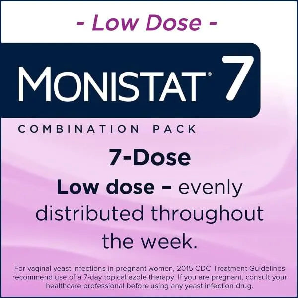Monistat 7 Vaginal Cream with Tube Plus 7 Disposable Applicators, Anti-Fungal, For Most Vaginal Yeast Monistat Au supplements