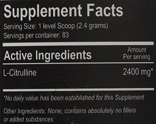Muscle Feast Premium Vegan L-Citrulline Powder, Enhance Muscle Pumps, Improve Muscle Muscle Feast Au supplements
