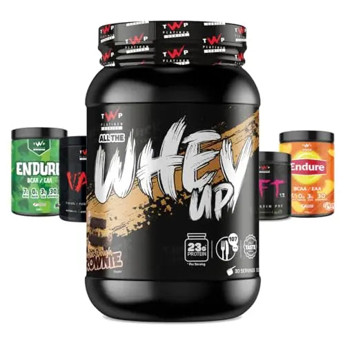 TWP Nutrition Platinum Series All The Whey Up Protein Powder Shake, 23g Whey Protein, Low Fat TWP Au supplements