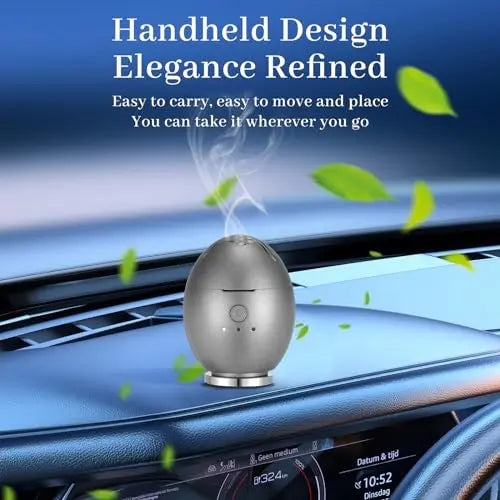 ARTRONIC Orbby Portable Aromatherapy Diffuser | Adjustable Temp | Natural Agarwood Artronic Au supplements