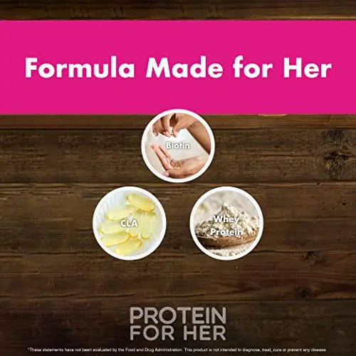 FoxyFit Protein for Her, Caramel Mocha Whey Protein Powder with CLA and Biotin FoxyFit Au supplements