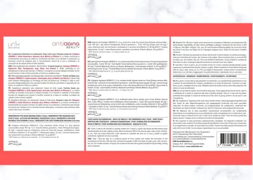 Unik Antiaging Beauty | Hydrolysed Collagen VERISOL (5 Clinical Studies) with Hyaluronic Acid UN 1K HEALTH & NUTRITION Au supplements