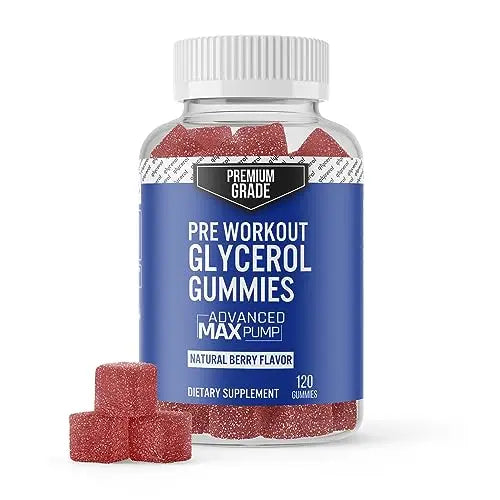 VitaPatch Premium Grade Glycerol Gummies Stim Free Pre Workout - Intense Pump VitaPatch Au supplements
