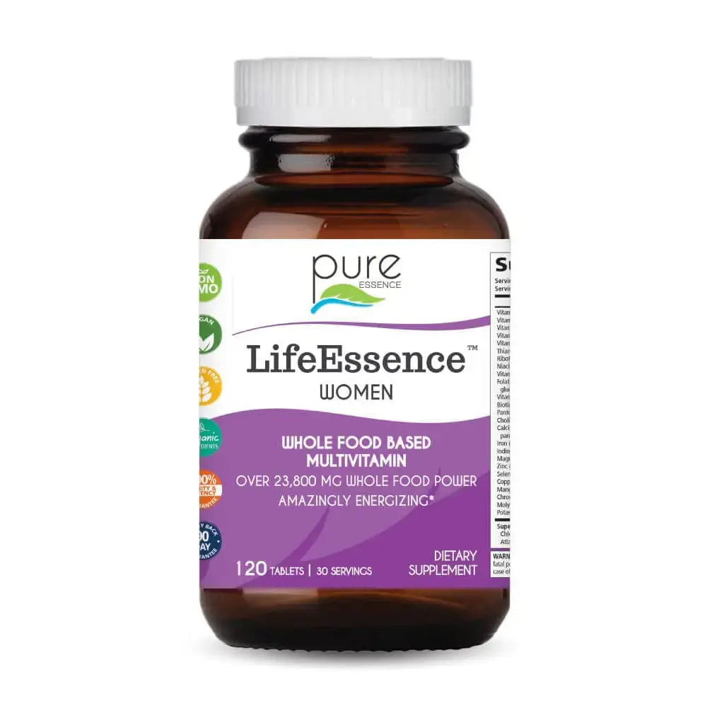 PURE ESSENCE LABS LifeEssence Women's Formula - World's Most Energetic Multiple - The Master Multiple - 120 Tablets PURE ESSENCE LABS Au supplements