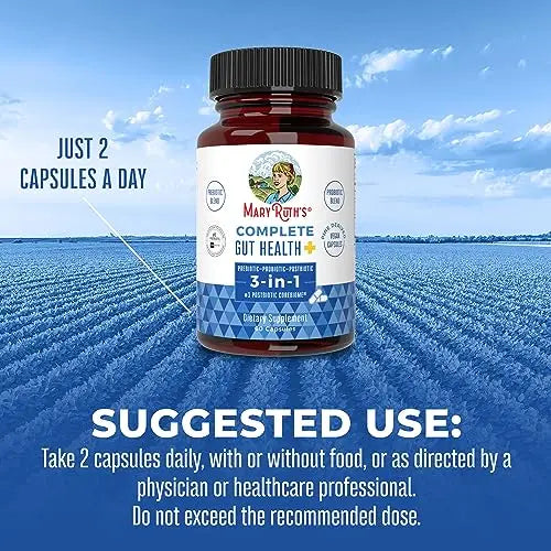 MaryRuth's 3-in-1 Probiotics for Complete Gut Health | Gut Health Supplement for Women MaryRuth Organics Au supplements