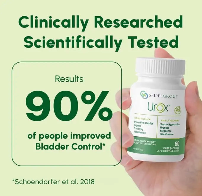 UROX Bladder Control, Safe and Effective Bladder Support Supplement for Men & Women, Helps Reduce Urinary Leakage, Frequency, Urgency, 180 Vegetarian Capsules UROX Au supplements
