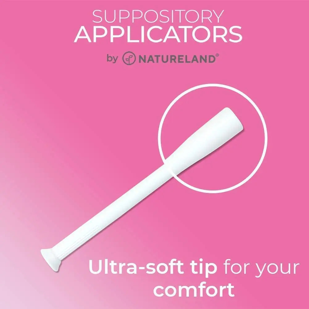 Natureland [40 Count Boric Acid Suppositories 600mg w/ [10 Pack] Vaginal Applicator - Feminine Care Natureland Au supplements