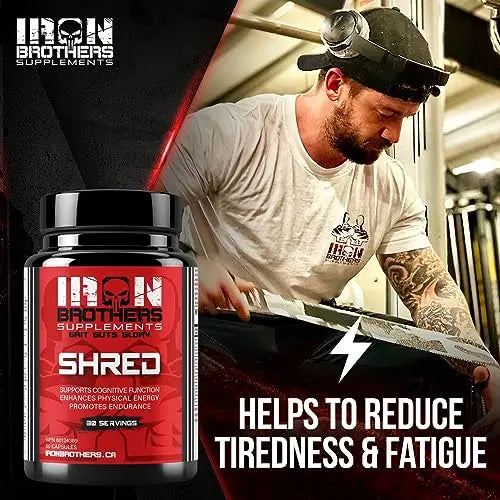 Shred for Men & Women | Strong Appetite Suppressant for Weight Loss Management Iron Brothers Supplements Au supplements
