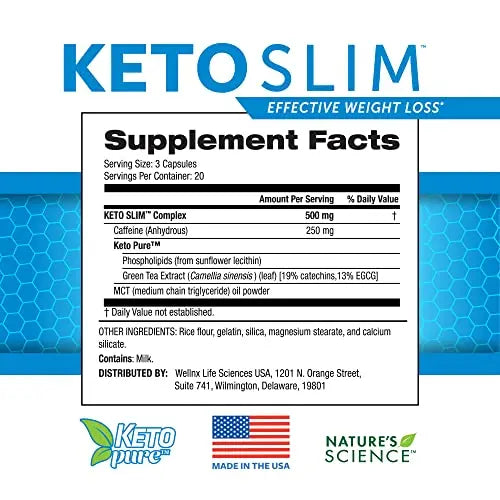 Nature's Science Keto Slim, 60ct Nature's Science Au supplements