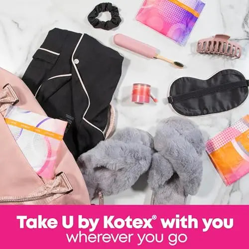 U by Kotex Balance Ultra Thin Overnight Pads with Wings, 38 Count U by Kotex Au supplements