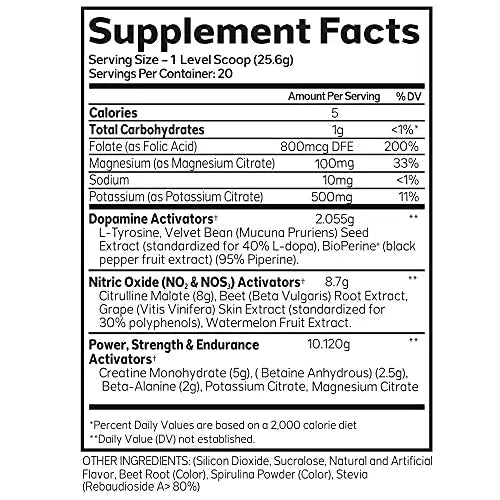 Advanced Molecular Labs - Pre Workout Powder, Increases Drive, Performance Enhancer AML ADVANCED MOLECULAR LABS Au supplements