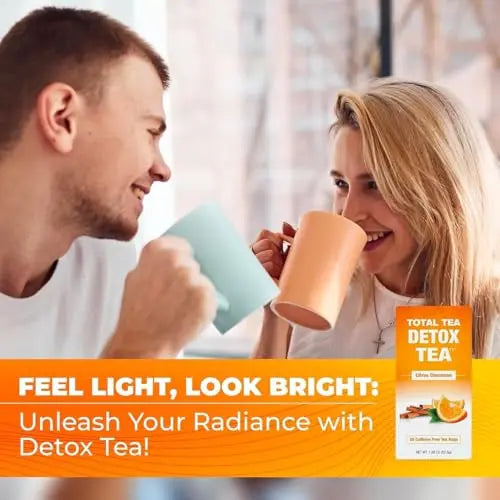 Total Tea SIimming Detox Tea Caffeine Free - 25 Day Detox Tea - Herbal Tea Total Tea Au supplements