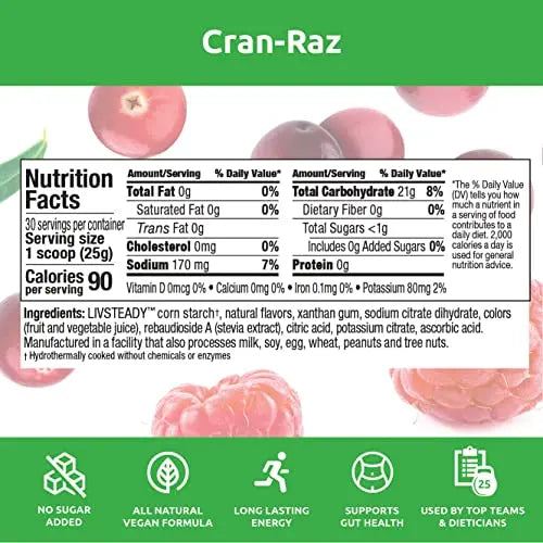 UCAN Energy Powder, Cran-Raz, Keto, Sugar-Free Pre & Post Workout for Men & Women UCAN Au supplements
