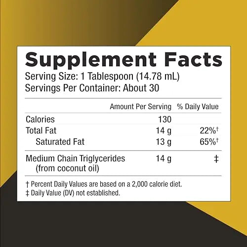 Keto Science Ketogenic MCT Oil Dietary Supplement, Made from 100% Coconuts, Sustained Keto Science Au supplements
