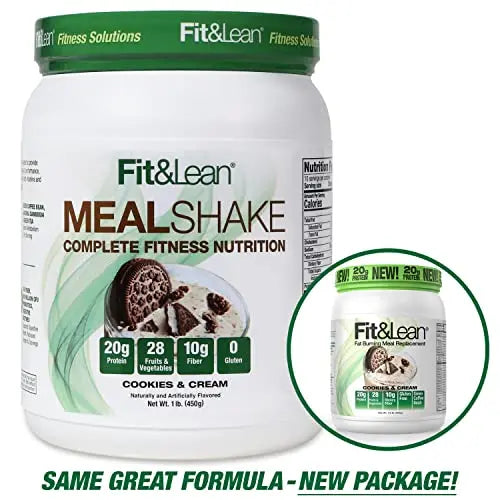 Fit & Lean Meal Shake, Fat Burning Meal Replacement, Meal Replacement with Protein Fit & Lean Au supplements
