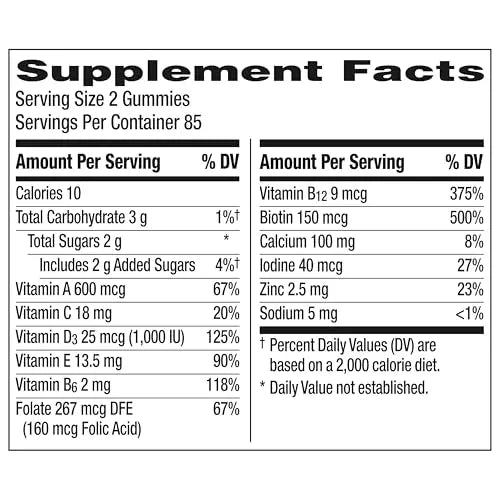 Centrum MultiGummies Gummy Multivitamin for Women, Multivitamin/Multimineral Supplement with Vitamin D3, B and Antioxidants Centrum Au supplements