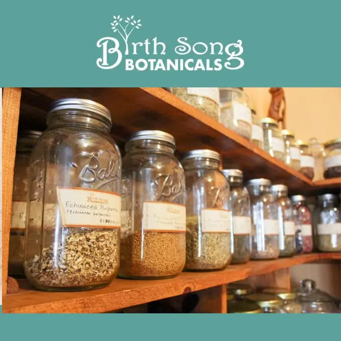 Birth Song Botanicals Fertile Ground Fertility Liquid Tincture, Herbal Supplement to Help Regulate Birth Song Botanicals Au supplements