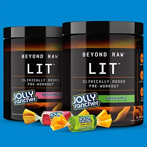 BEYOND RAW LIT | Clinically Dosed Pre-Workout Powder | Contains Caffeine, L-Citruline BEYOND RAW Au supplements