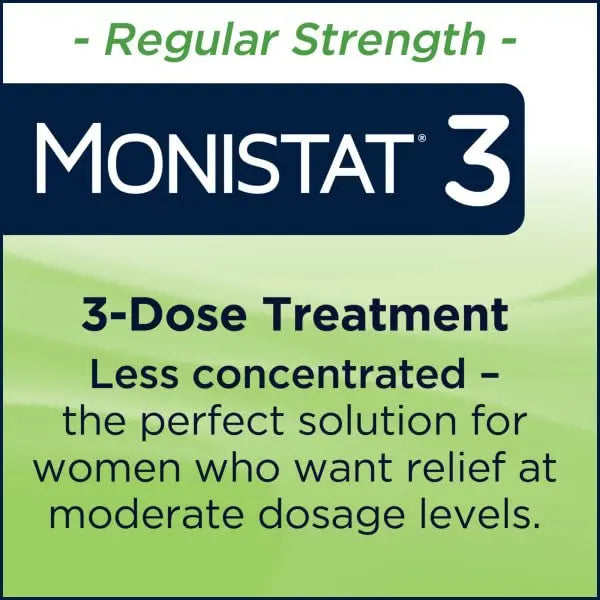 Monistat 3 Vaginal Antifungal Combination Pack - 3 Each, Pack of 2 Monistat Au supplements