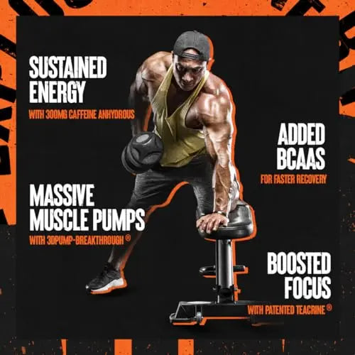 Animal Primal Muscle Hydration + Preworkout Powder – Contains Beta Alanine, 3DPump Animal Au supplements