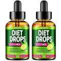 (Pack of 2) Weight Loss Drops - Made in USA - Appetite Suppressant for Women & Men SHAPELINE Au supplements