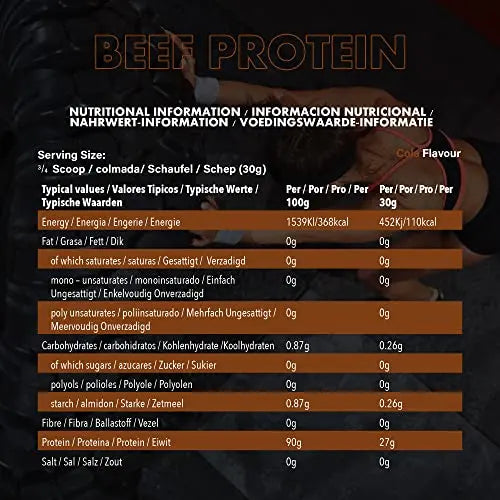 NXT Nutrition Beef Protein Isolate Powder - Protein Powder High in Natural Amino Acids NXT Nutrition Au supplements
