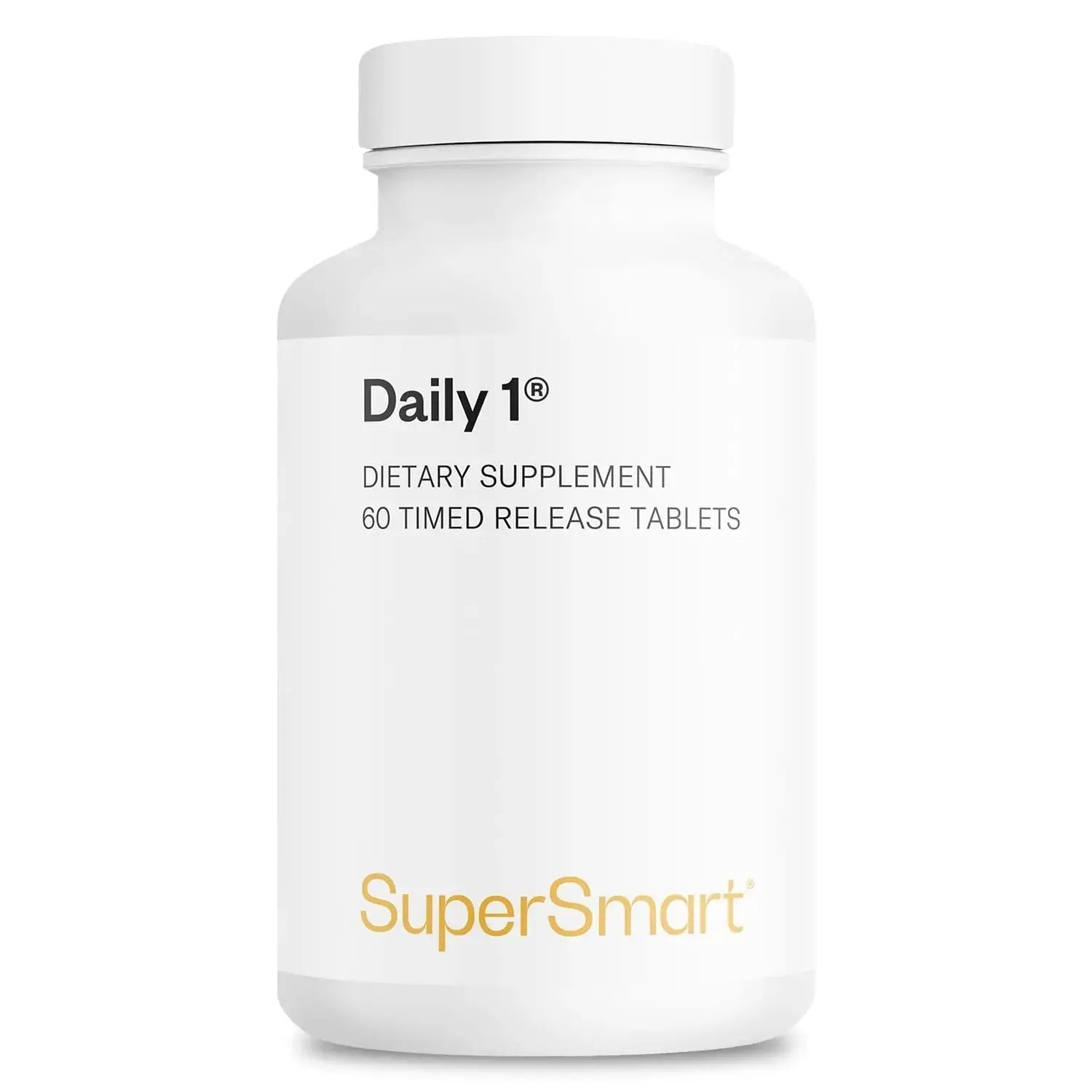 Supersmart - Daily 1® Timed Release - Multivitamin Supplement for Women & Men - with BioPQQ®, Vitamin A, B, C, D & E, Biotin, Quercetin & Fisetin | Supersmart Au supplements
