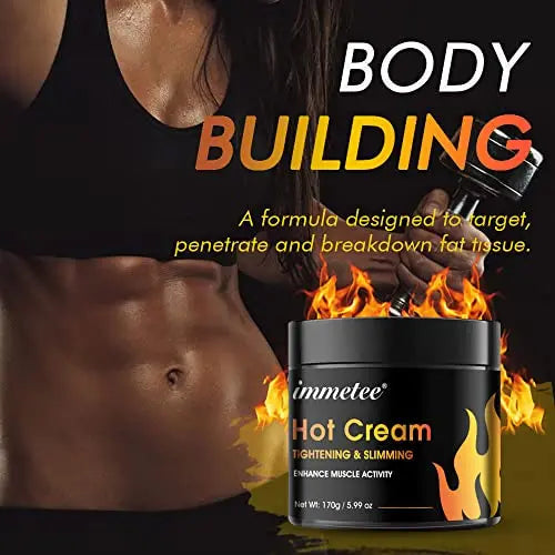 Hot Cream for Belly Fat Burner, Hot Cream Cellulite and Fat Burner, Sweat Fat Burning Gel immetee Au supplements