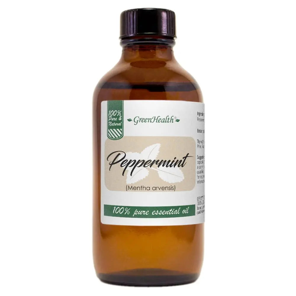 Peppermint Essential Oil - 4 fl oz - 100% Pure Essential Oil - GreenHealth GreenHealth Au supplements